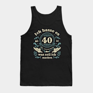 40th birthday Tank Top